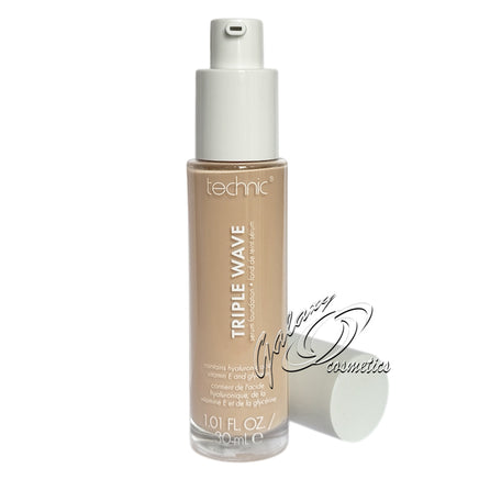 Technic Triple Wave Serum Foundation Hydrating Skin Fair base face foundation galaxy makeup