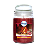 AirPure Large Scented Candle In Glass Jar Christmas Winter Fragrances 510g 18oz Fireside Glow candles Christmas galaxy Gift Shop other xmas smell seasonal xcandle xmas smell