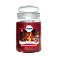 AirPure Large Scented Candle In Glass Jar Christmas Winter Fragrances 510g 18oz Fireside Glow candles Christmas Gift Shop