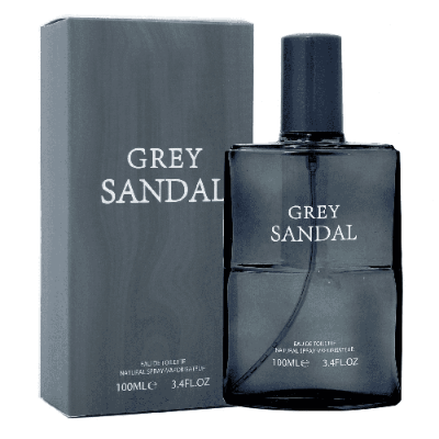 Mens Eau De Parfum by Fine Perfumery Grey Sandal EDT galaxy gift him
