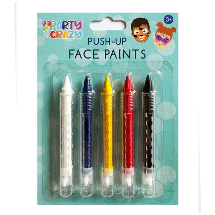 Party Crazy Face Paints Fancy Dress Makeup Set Push-up Crayons halloween party seasonal tiny