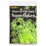 16x Christmas Glow in the Dark Snowflakes, Home and Garden Decorations Christmas seasonal tiny