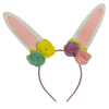 Easter Bunny Ears Flower Headband for Girls Easter seasonal tiny