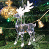 Crystal & Glitter Reindeer Christmas Tree Decoration Hanging Ornament Christmas other xmas decor seasonal tiny xmas decor