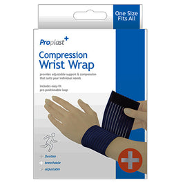 PROplast COMPRESSION WRIST WRAP Support Injury Bandage One Size bandage health tiny