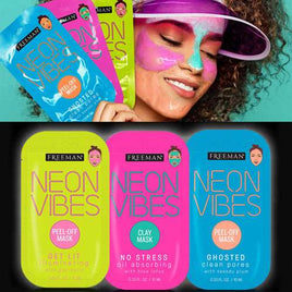 Freeman Face Mask NEON VIBES Collection All Skin Types Health & Beauty:Skin Care:Skin Masks face care face mask galaxy skin