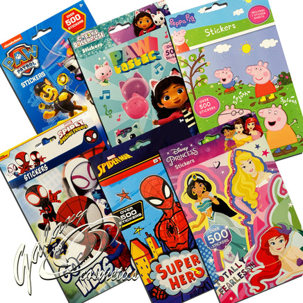 OVER 500 Stickers - Creative Kids Art Crafts Scrapbooking Activity Set kids tiny