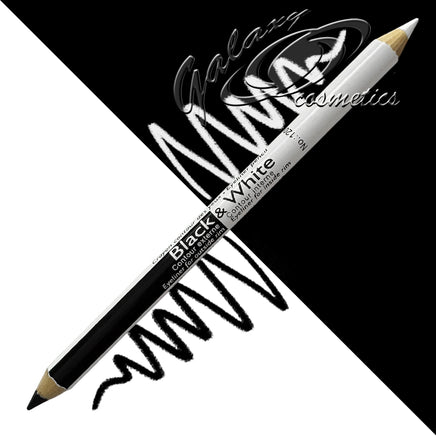 Saffron BLACK & WHITE Eyeliner Pencil, Eye liner and Highlighter Health & Beauty:Make-Up:Eyes:Eyeliner eyeliner eyes galaxy makeup