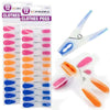 24Pc (2x12) PRIMA Clothes Pegs Laundry Plastic Clips Strong Durable Rubber Grip home Home & Garden tiny