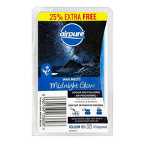 Airpure Air Freshening Wax Melts Christmas Edition Winter Fragrances over 150hr Midnight Glow aroma candles Christmas galaxy Gift Shop melts other melts other xmas smell seasonal xmas smell