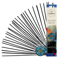 Sumatra 30 Incense Sticks and Sparkle Holder Burner Ash Catcher Set Nag Champa candles galaxy