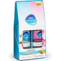 Pan Aroma Fragrance Oils for Oil Burners, Refresh Pot Pourri, Aromatherapy Pure Cotton + Floral Fresh candles galaxy oils