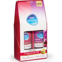 Pan Aroma Fragrance Oils for Oil Burners, Refresh Pot Pourri, Aromatherapy Juicy Berries + Pink Orchid candles galaxy oils