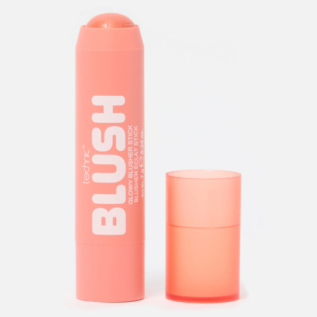 Technic Cream Glowy Blusher Twist Up Stick Natural Glow Finish Peach Syrup blush face makeup