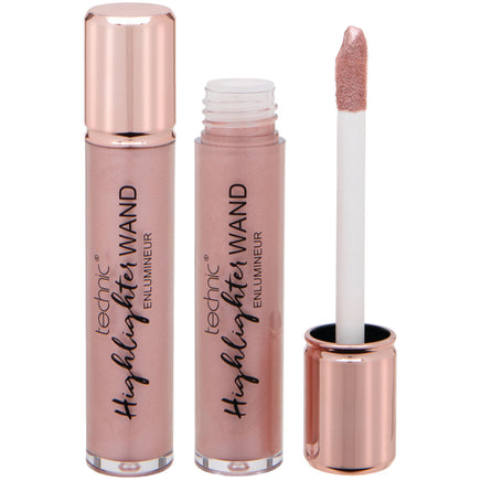 Technic Highlighter Wand Dewy Glow Finish Pink Magic bronzer face galaxy makeup