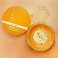 Technic Translucent Finishing Setting Loose Face Powder with Vitamin C face makeup powder set