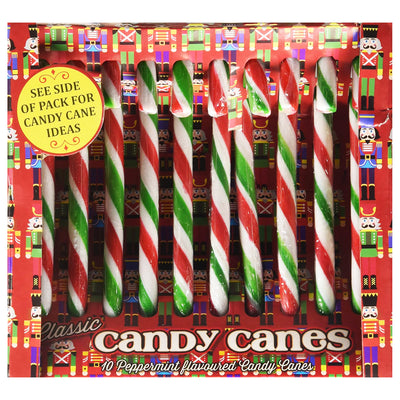 10x Christmas Candy Canes Peppermint Flavour Gift Box Sweets Christmas kids