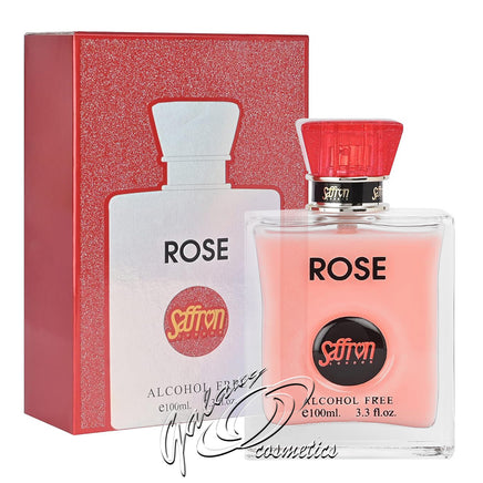 Saffron London Unisex Alcohol Free Perfume 100ml Rose galaxy gift her him