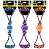 Smart Choice Rope Tug & Pull Dog Toy Strong & Durable Improve Dental Hygiene Rope & Tennis Ball pets Pets Shop tiny