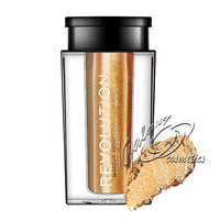 Revolution Crushed Pearl Pigments Eyeshadows Sass Queen - gold eyes eyeshadow galaxy makeup