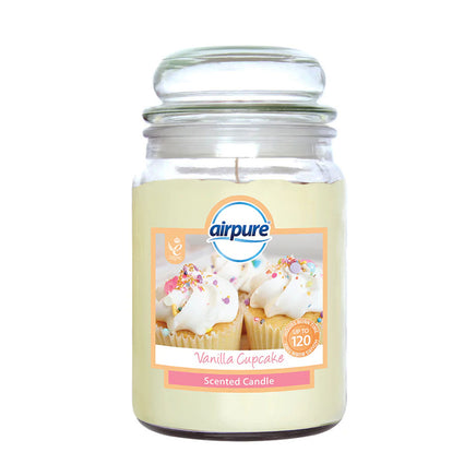 AirPure Large Scented Candle In Glass Jar Christmas Winter Fragrances 510g 18oz Vanilla Cupcake candles Christmas galaxy Gift Shop other xmas smell seasonal xcandle xmas smell