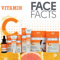 Face Facts Vitamin C Hydrate & Brighten Skin Care Line Vegan face care skin