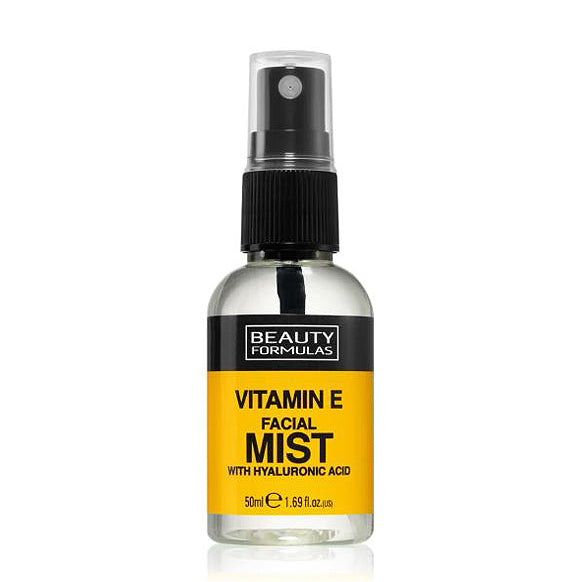 Beauty Formulas Face Mist With Hyaluronic Acid Refreshing and Moisturizing Vitamin E face care skin