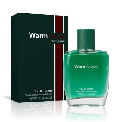 Mens Eau De Parfum by Fine Perfumery Warm Blood EDT galaxy gift him