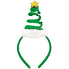 Christmas Headband Novelty Fancy Dress Accessories for Kids / Adults Springy Xmas Tree Christmas party