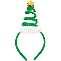 Christmas Headband Novelty Fancy Dress Accessories for Kids / Adults Springy Xmas Tree Christmas other xmas wear seasonal tiny xmas wear Xwear