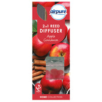 Airpure 2 in 1 Reed Diffuser with Crystal Beads Christmas Winter Fragrances 30ml Apple Cinnamon aroma candles Christmas galaxy Gift Shop other xmas smell seasonal xmas smell