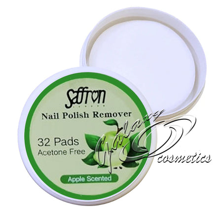 Saffron Scented Nail Varnish Remover Pads 32 Wipes Acetone Free galaxy nail care nail polish nails remover