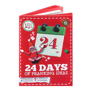 12" Naughty ELVES Behaving Badly - Long Leg Christmas Doll 24 Days of Elf Pranking ideas book Christmas kids