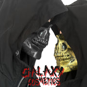 Murder Motel Half Skull Halloween Mask, Costume - One size halloween seasonal tiny