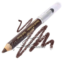 Saffron Smooth Eyeshader with Smudger, Smoky Effect Eye Liner Shadow Pencil Dark Brown eyeliner eyes eyeshadow galaxy makeup