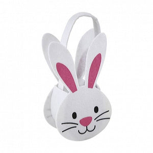 Easter Felt Bag Kids Egg Treasure Hunt Basket Bucket Party Treats Filler Easter Bunny Easter seasonal tiny