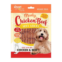 Smart Choice Dog Bait Food Pouch Training Bag Obedience / Assorted Meaty Treats Chicken & Beef Soft Sticks 100g pets Pets Shop tiny