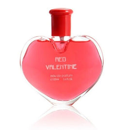 Red Valentine Ladies Eau de Parfum by Fine Perfumery, EDP 100ml gift hearts her seasonal tiny