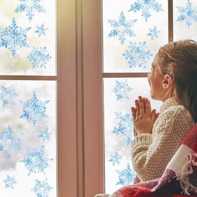 20x Glitter Snowflakes Reusable Static Cling Window Sticker Christmas Decoration Christmas other xmas decor seasonal tiny xmas decor