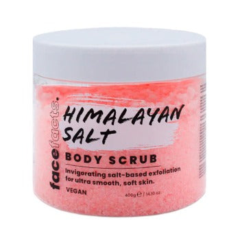 Face Facts Body Scrub Salt based Exfoliator 400g Himalayan Salt bath body care face care galaxy scrub skin