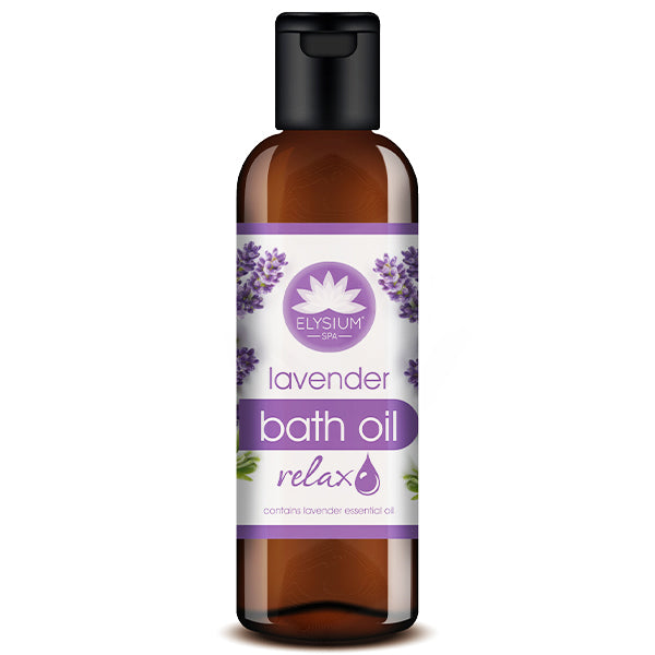 Elysium Spa Bath Oil, calming, relaxing, stress-relief - 150ml Lavender bath galaxy