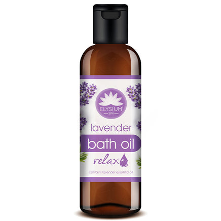 Elysium Spa Bath Oil, calming, relaxing, stress-relief - 150ml Lavender bath galaxy
