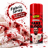 Fake Blood Fabric Spray fancy fancy dress Halloween seasonal