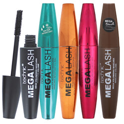 Technic MEGA Lash Mascara with Big Brush Volumising Extra Volume Vegan eyes galaxy makeup mascara