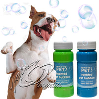World Of Pets Chicken & Beef Scented Dog Bubbles, Interactive Puppy Play Toys x2 pets tiny