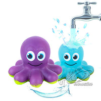 First Steps Colour Change Octopus Bath Toy kids