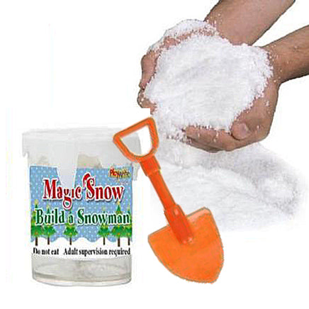 Magic Snow With Mini Shovel Set Artificial Christmas Decoration & Play Christmas kids seasonal tiny