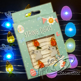 Easter Micro Wire String Lights LED Garland Decoration Battery operated 2.2m Easter seasonal tiny