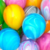 Jaunty Balloons Pack Multicoloured Assorted Bright Time to Party for Boys Girls 10 Marble Balloons kids party party