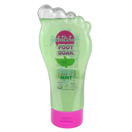 The Foot Factory Lotion Soak Scrub Wash Exfoliate & Moisturize the skin 180ml Peppermint Foot Soak foot galaxy hand foot other foot skin